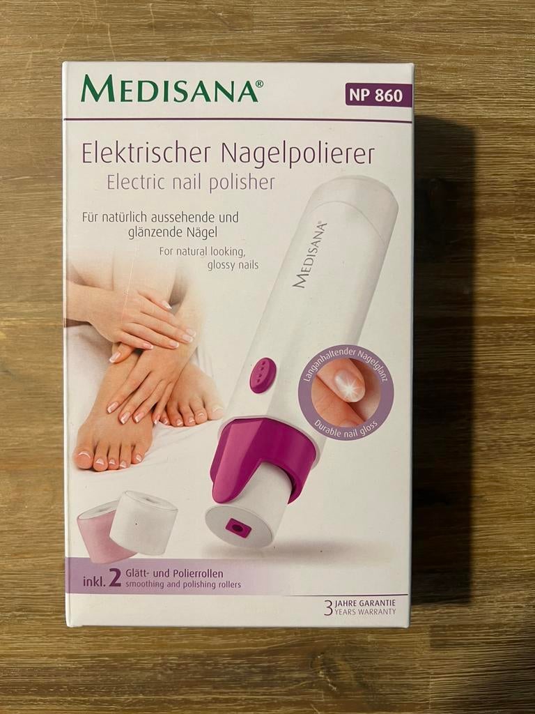 Medisana NP 860 Elektrische Nagelpolijster - Nieuw, Ophalen of Verzenden, Nieuw, Hand- en Voetverzorging
