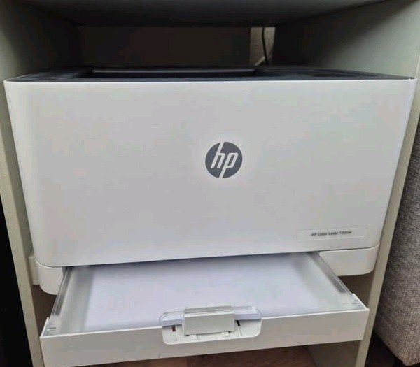HP Color Laser 150nw Laserprinter, Computers en Software, Printers, Zo goed als nieuw, Printer, Laserprinter, Kleur printen, Zwart-en-wit printen