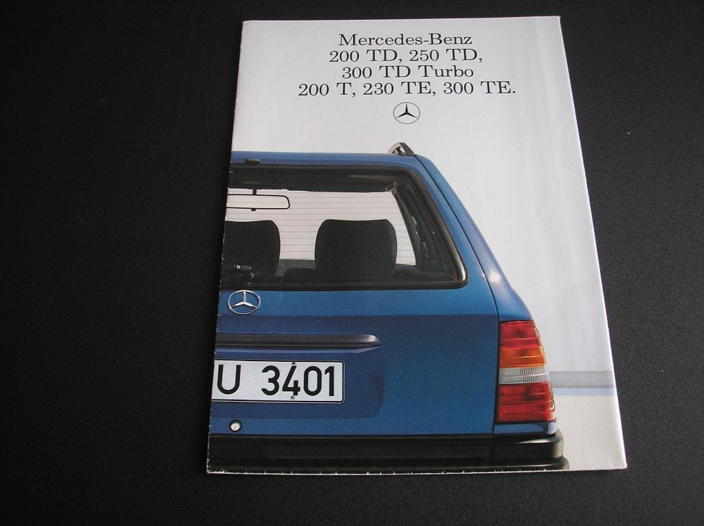 Mercedes-Benz E-Klasse W124 T-modellen, november 1985, Ophalen of Verzenden, Zo goed als nieuw, Mercedes