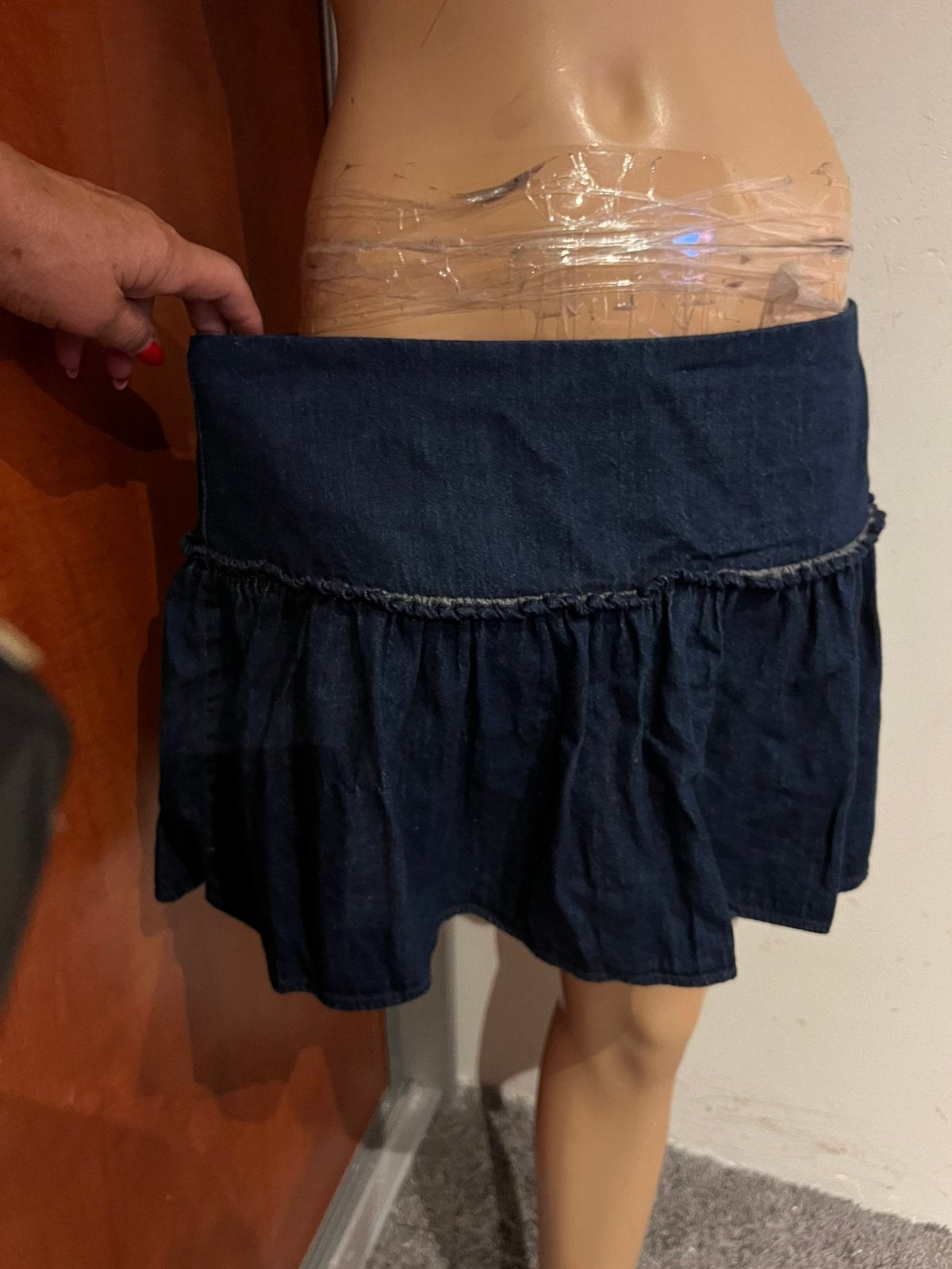 ZARA spijker broekrok maat xl zgan, Kleding | Dames, Blauw, Maat 46/48 (XL) of groter, Ophalen of Verzenden, Zo goed als nieuw