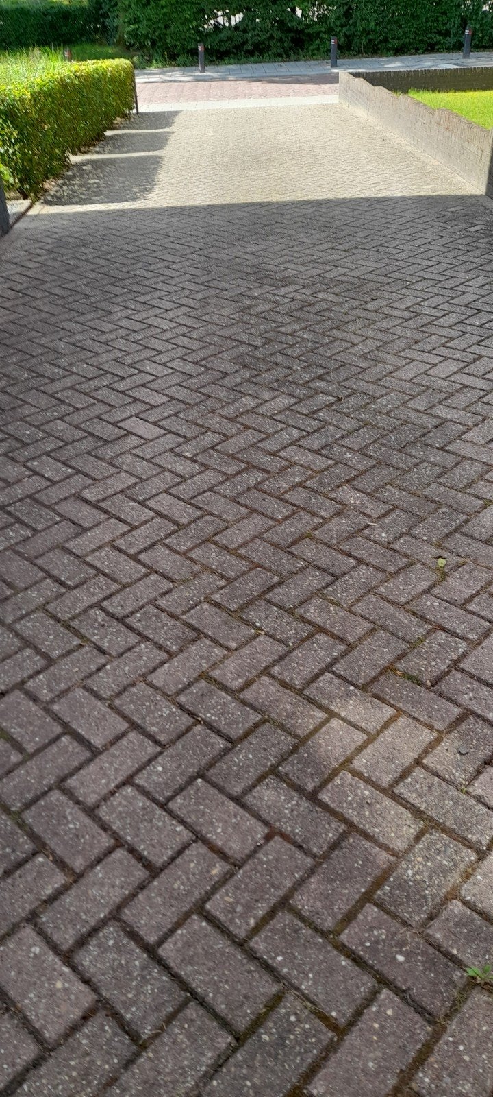 Gebruikte betonklinkers voor oprit of terras, Ophalen, Gebruikt, 10 m² of meer
