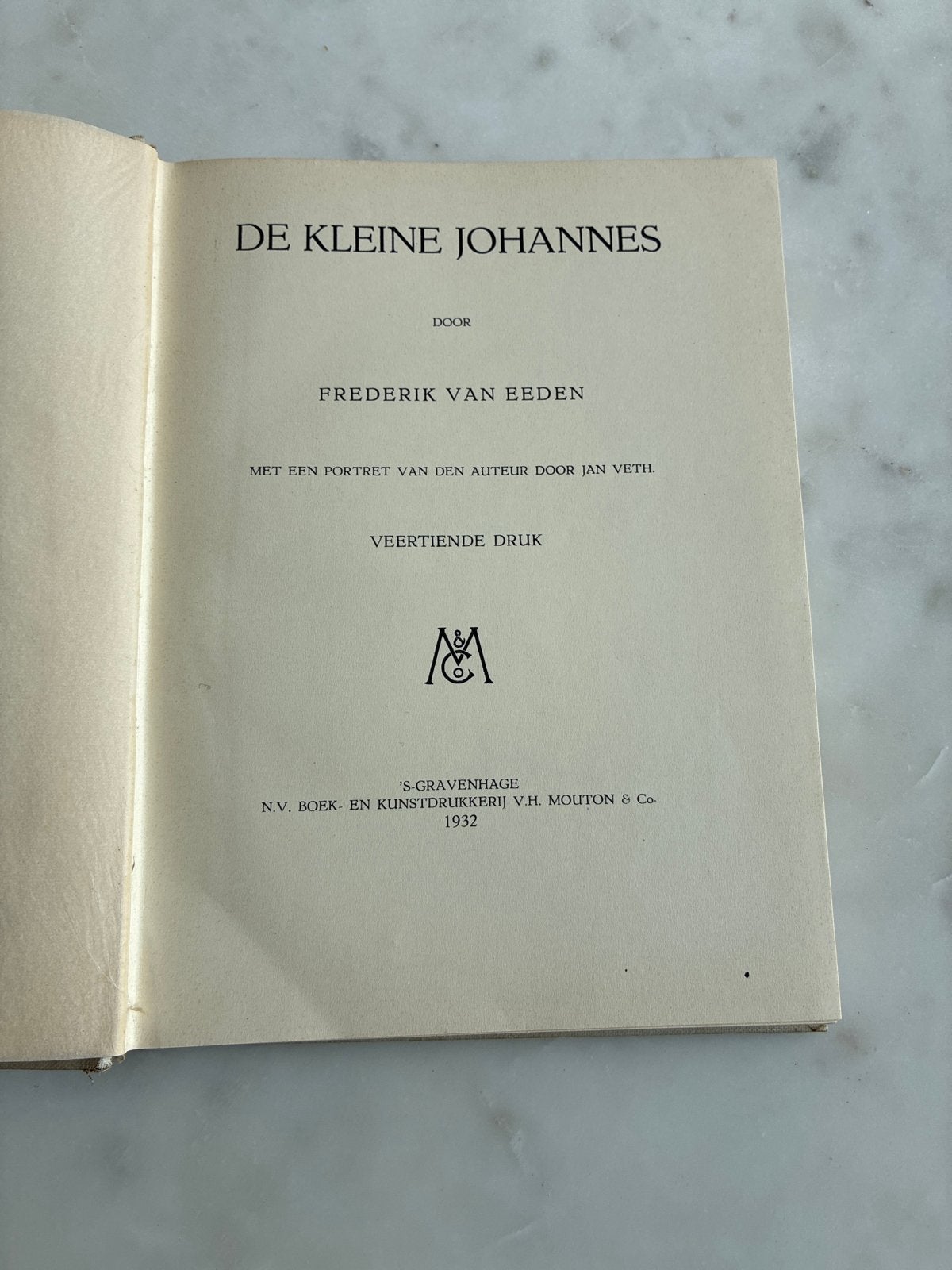 Frederik van Eeden - De Kleine Johannes (1932), Ophalen of Verzenden, Gelezen, Nederland
