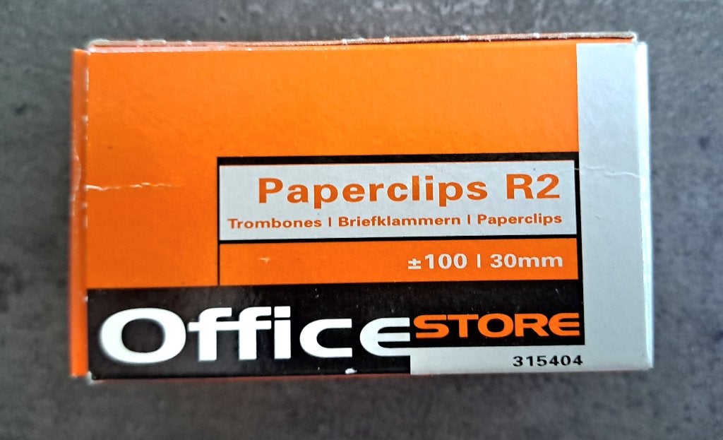 Paperclips OfficeStore 30 mm, nieuw!, -, -, Nieuw, Ophalen of Verzenden