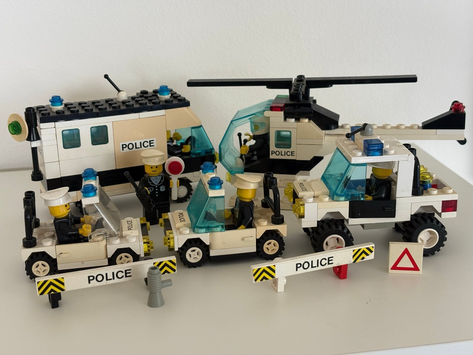 Vintage LEGO Politie Set - Legoland System 6676, 6642, 6533,, Gebruikt, Overige thema's, Lego, Ophalen of Verzenden