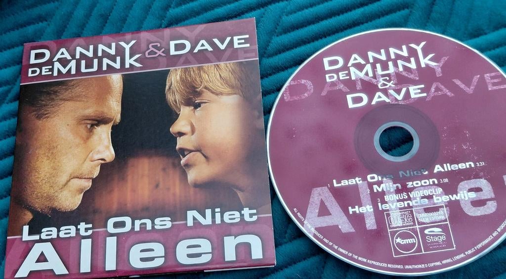 Danny De munk & Dave - Laat Ons Niet Alleen CD Single, Ophalen of Verzenden, Gebruikt