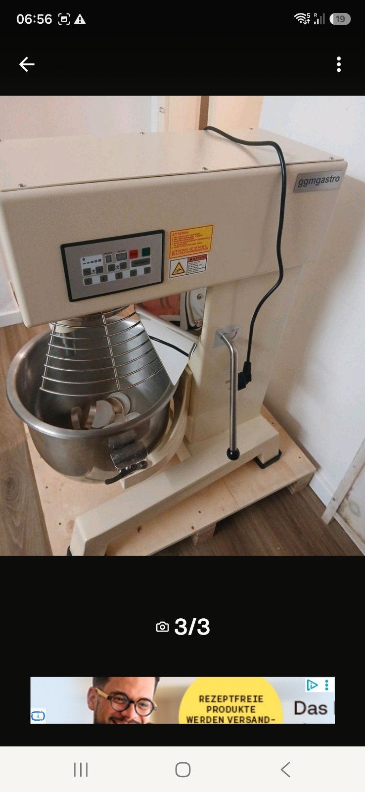 Planeetmenger 20 liter, Ophalen