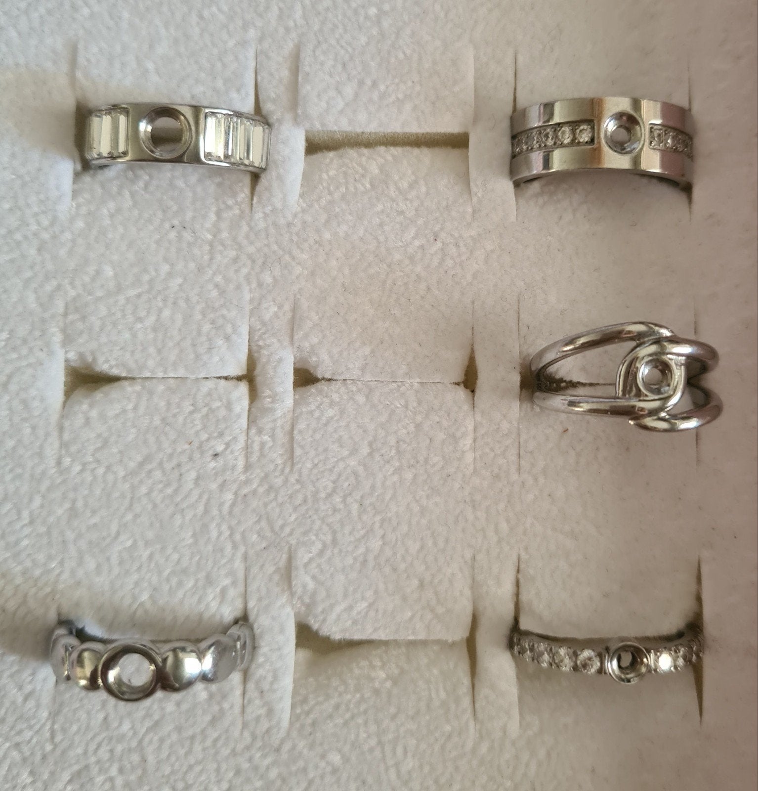 Melano ringen, Ophalen of Verzenden, Zilver, Zilver