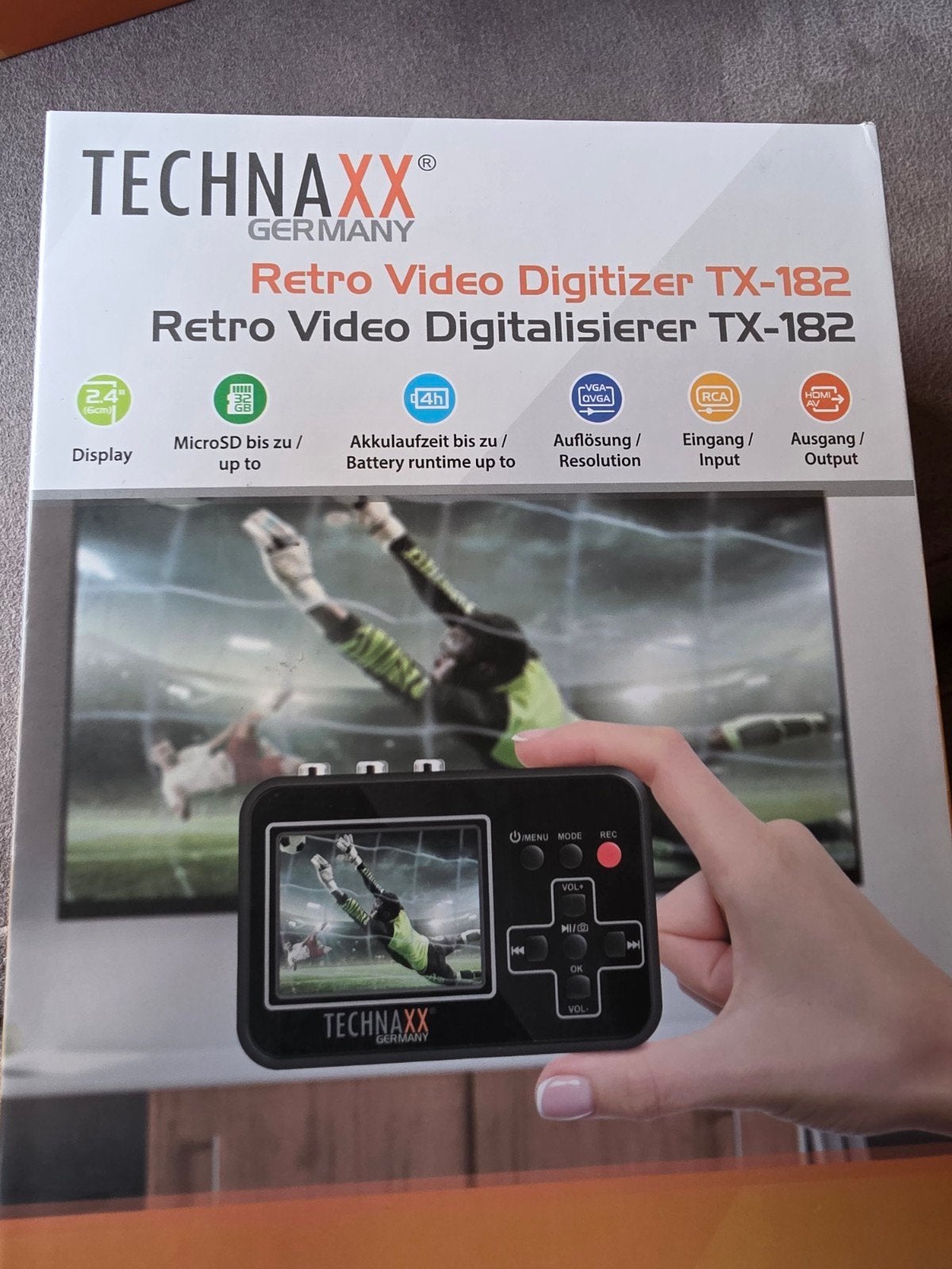 Technaxx Retro Video Digitizer TX-182 - Nieuw in doos, Ophalen of Verzenden, Nieuw