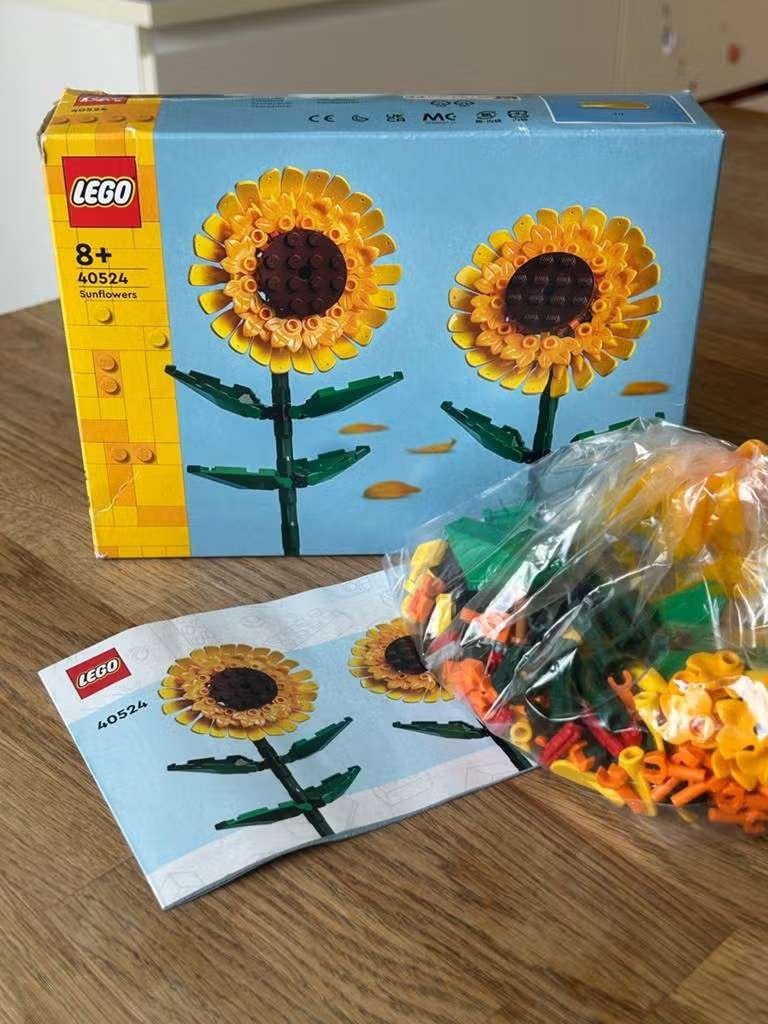 Lego 40524 🔺 Zonnebloemen - Sunflowers 🔺 Compleet, Compleet, Overige thema's, Lego, Ophalen of Verzenden