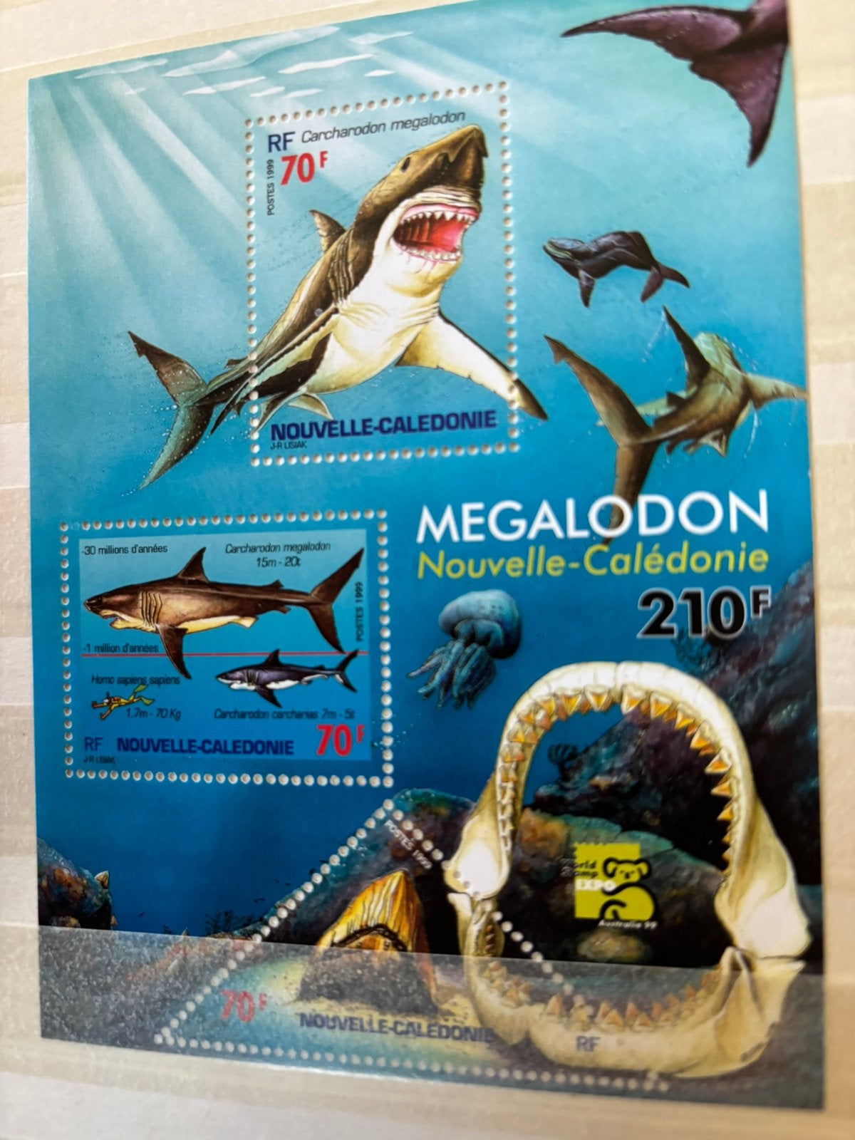 Nouvelles Caledonië 1999, Verzenden, Postfris