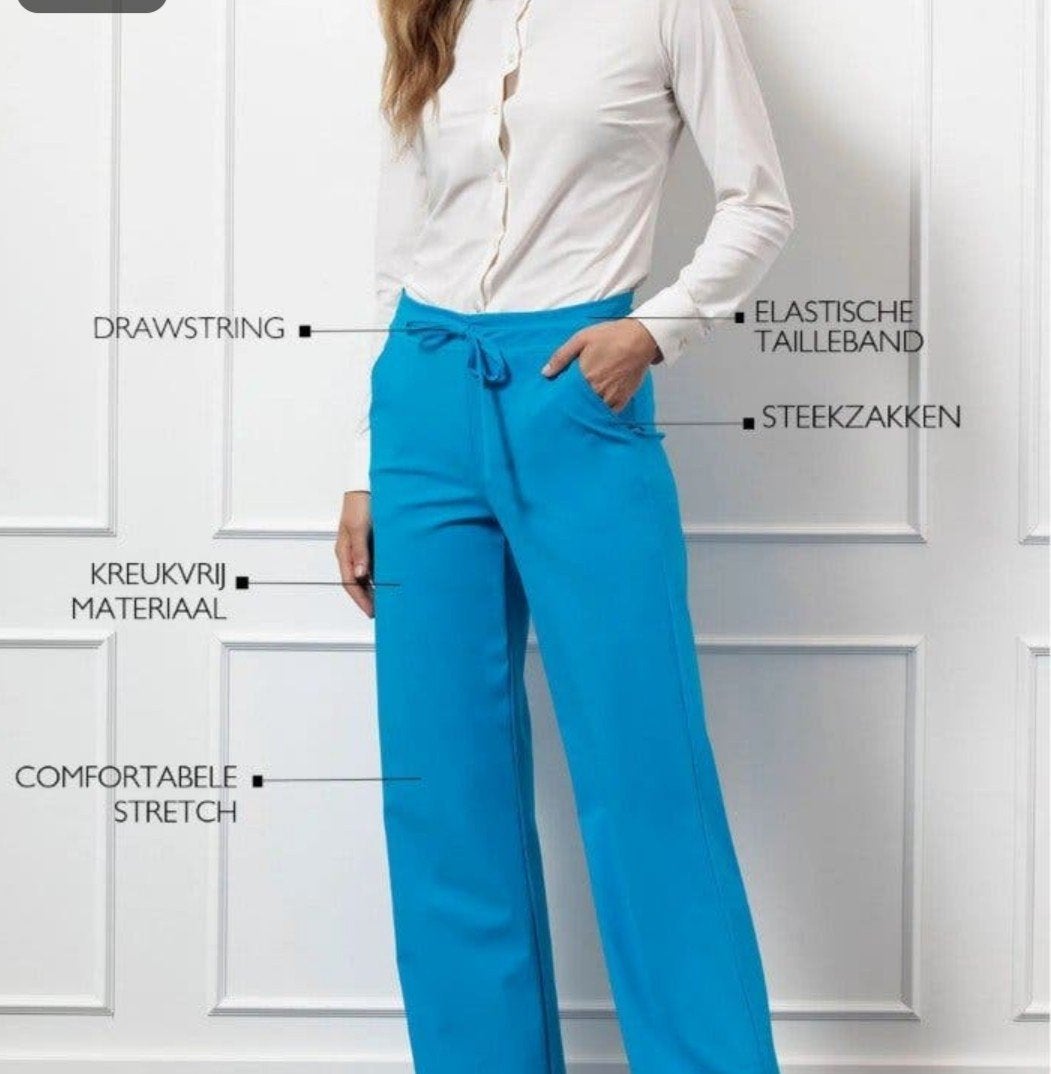 Studio Anneloes pantalon XXL - Nooit gedragen, Studio Anneloes, Blauw, Maat 46/48 (XL) of groter, Nieuw