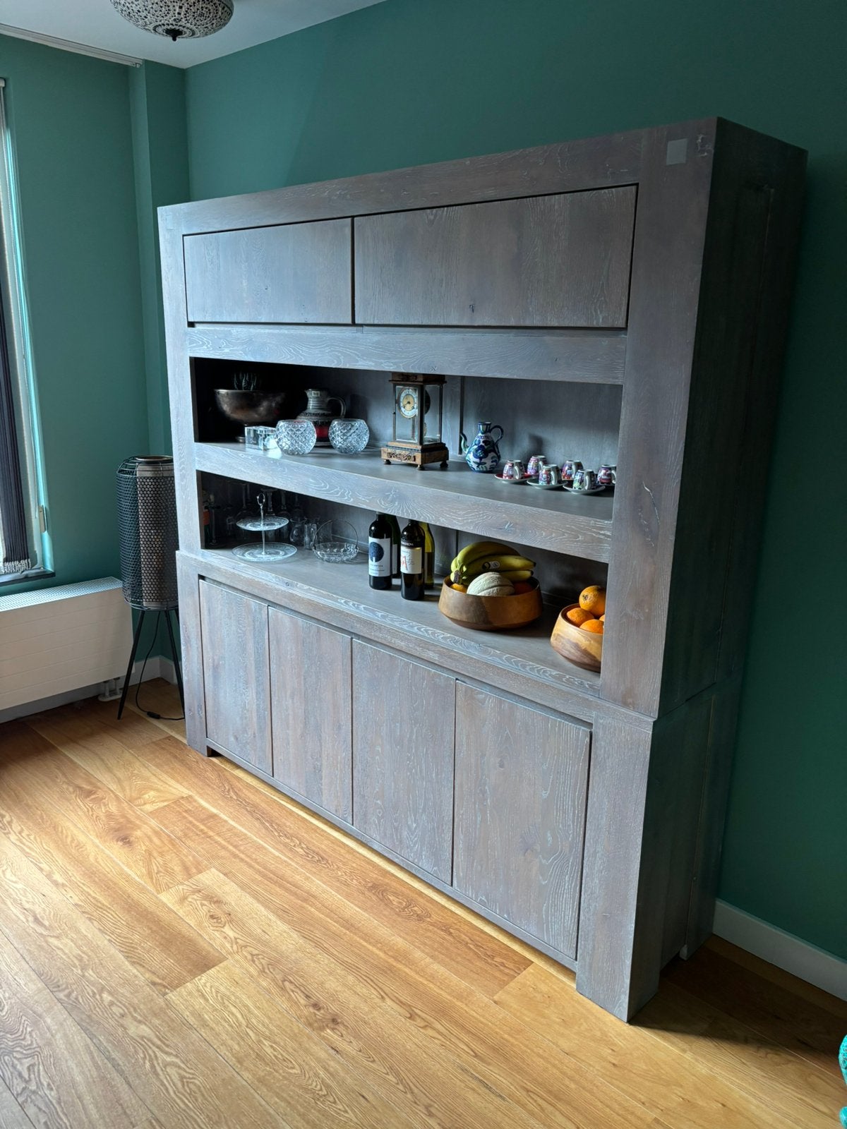 Buffetkast, Huis en Inrichting, Kasten | Buffetkasten, Ophalen, 200 cm of meer, 150 tot 200 cm, Zo goed als nieuw
