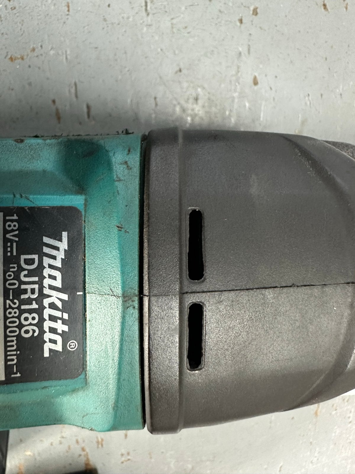 Makita DJR186 Reciprozaag 18V -, Doe-het-zelf en Verbouw, Ophalen, 70 mm of meer, Zo goed als nieuw, Reciprozaag