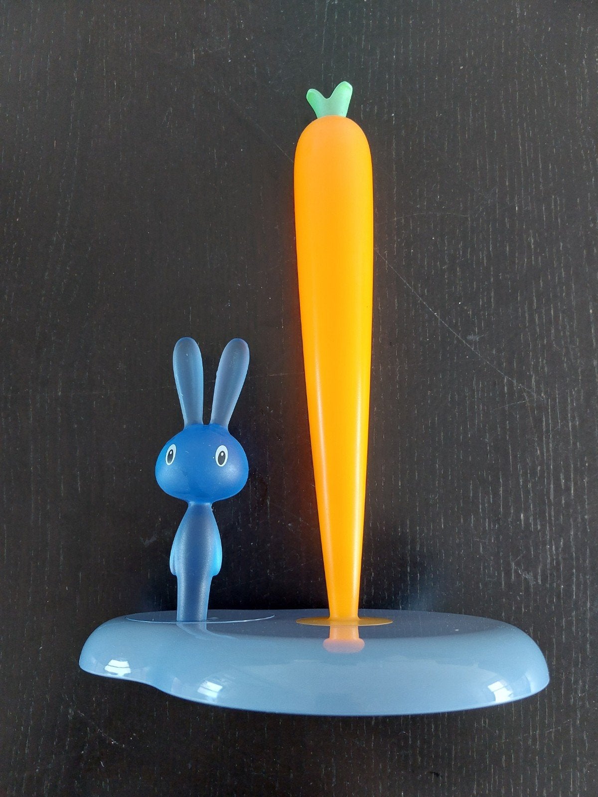 Alessi Bunny & Wortel - Keukenrolhouder, Kunststof, Ophalen of Verzenden, Alessi, Meerkleurig