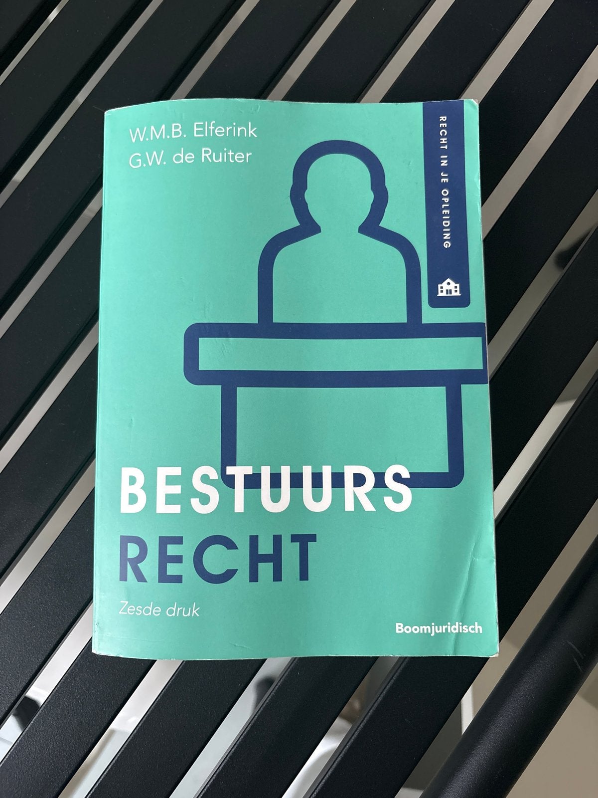 Bestuursrecht - Zesde druk (W.M.B. Elferink, G.W. de Ruiter), Ophalen of Verzenden, Gamma, Gelezen, HBO