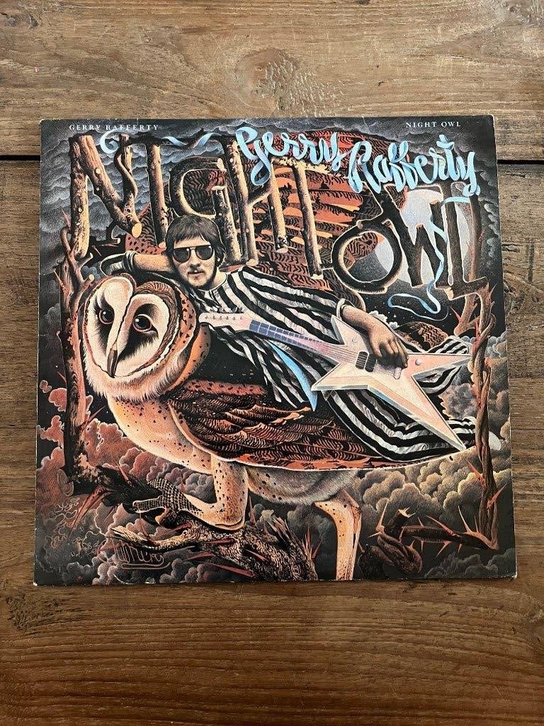 Gerry Rafferty - Night Owl LP (1979), LP, Gebruikt, Pop, Originele persing