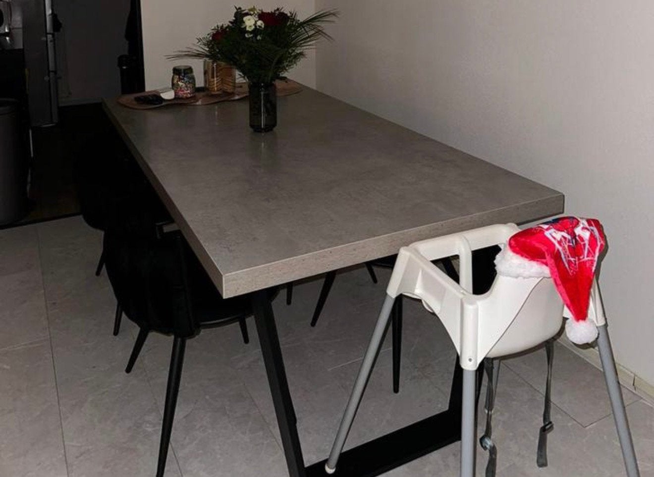 Eet-/salontafel set, Huis en Inrichting, Tafels | Eettafels, 50 tot 100 cm, 50 tot 100 cm, Zo goed als nieuw, Vijf personen of meer