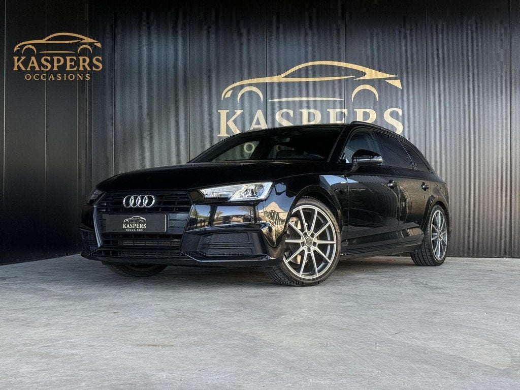 Audi A4 Avant 2.0 TFSI MHEV Sport S line |Head up|Stoel ver|, Gebruikt, Euro 6, 1984 cc, Zwart