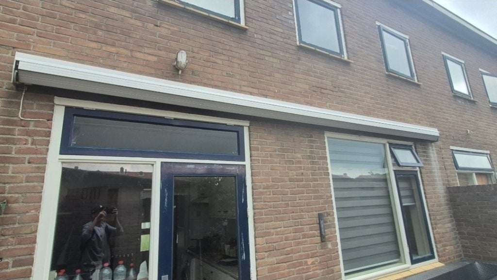 Electrische zonnescherm, Ophalen, Gebruikt, Elektrisch, 150 tot 300 cm