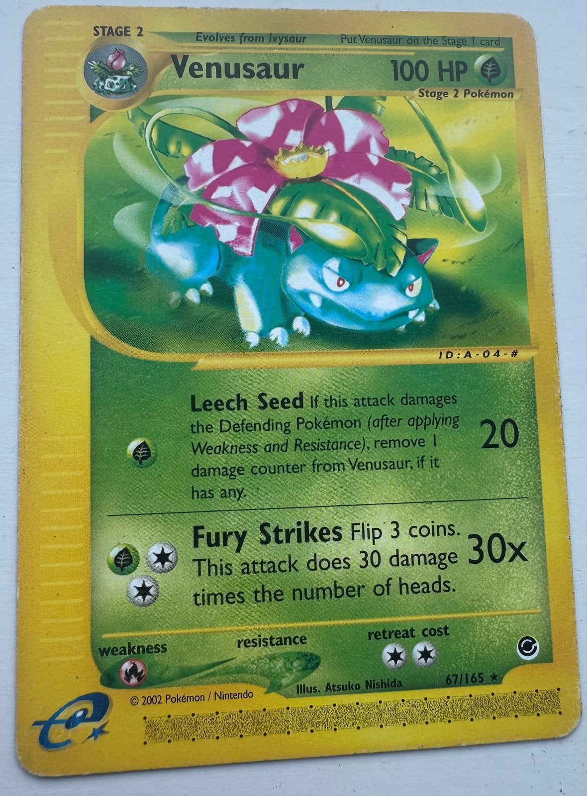Venusaur 67/165, Ophalen of Verzenden, Gebruikt