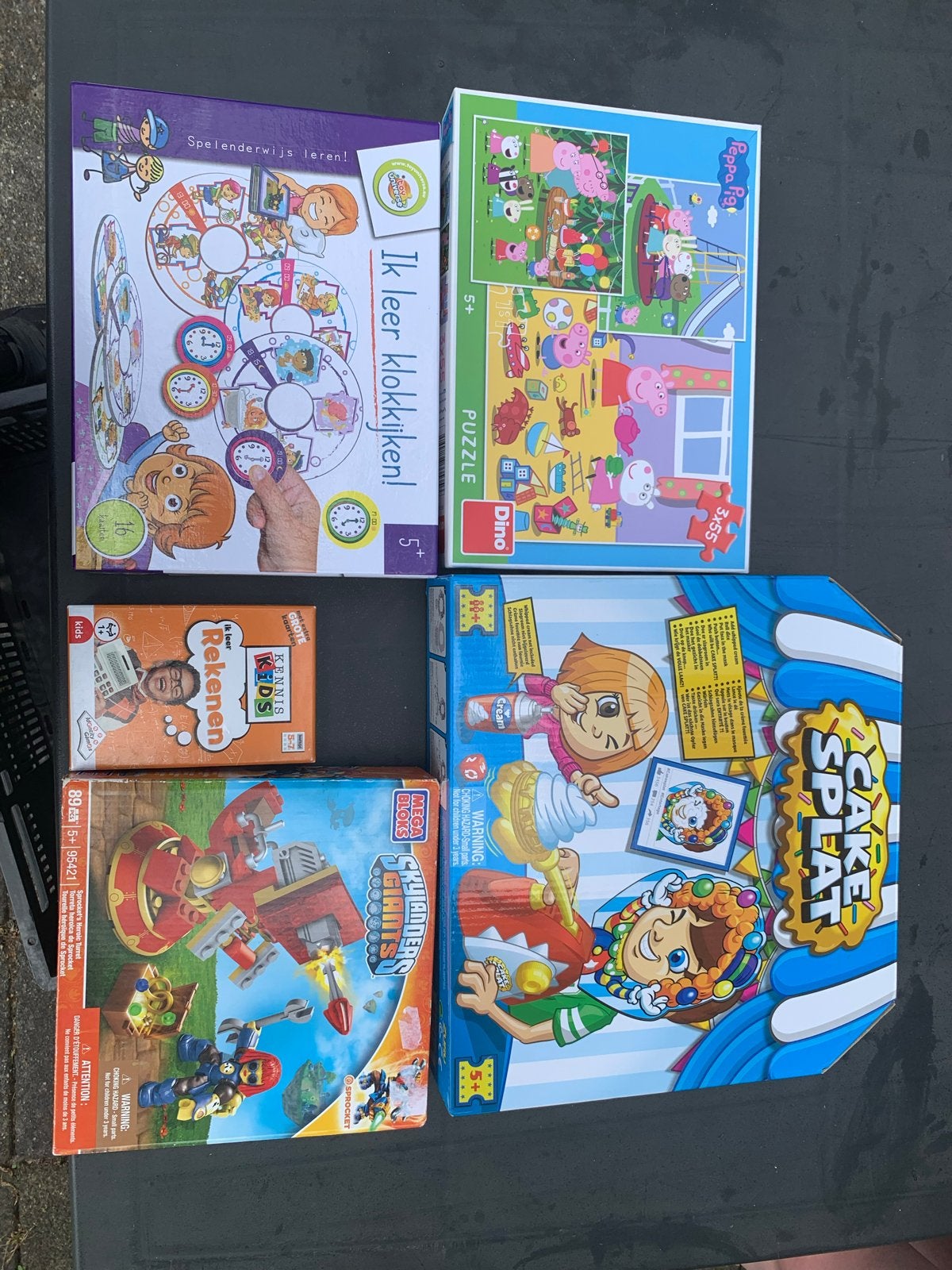 Diverse Spellen en Puzzels: Leren en Plezier voor Kinderen, Ophalen, Gebruikt, Jongen of Meisje