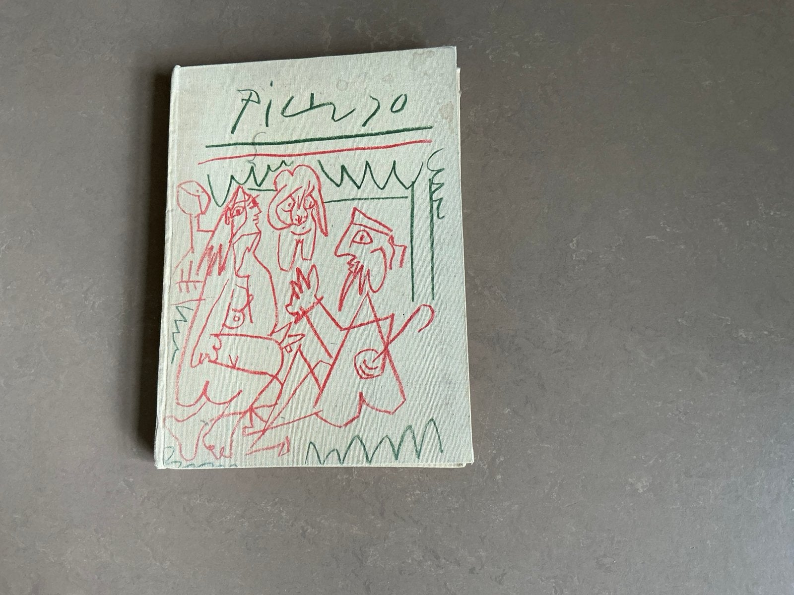 Pablo Picasso Les Déjeuners, Ophalen of Verzenden, Overige techniek, Portret en Figuren, Origineel