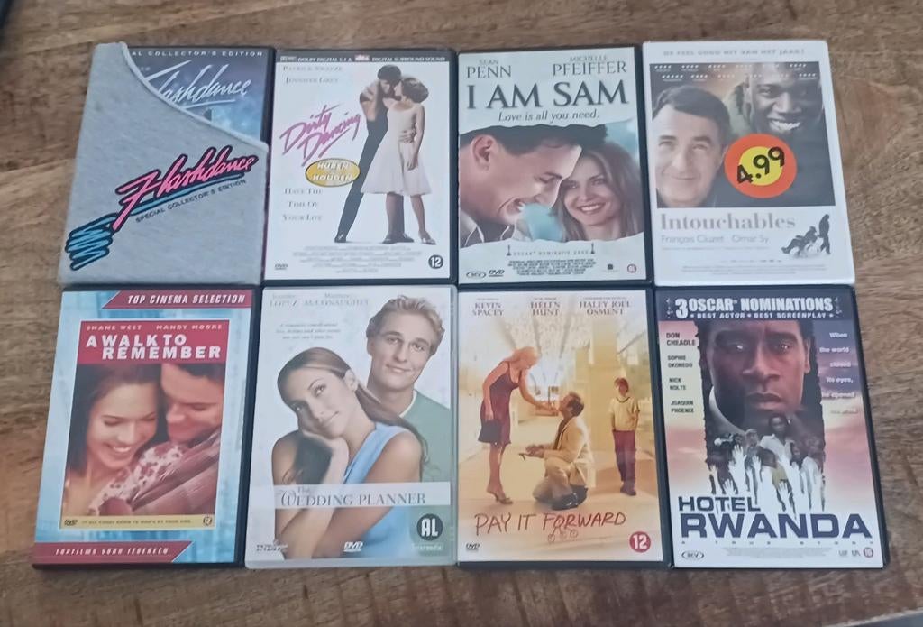 dvd's 8x ( drama), 1980 tot heden, Drama, Ophalen of Verzenden, Zo goed als nieuw