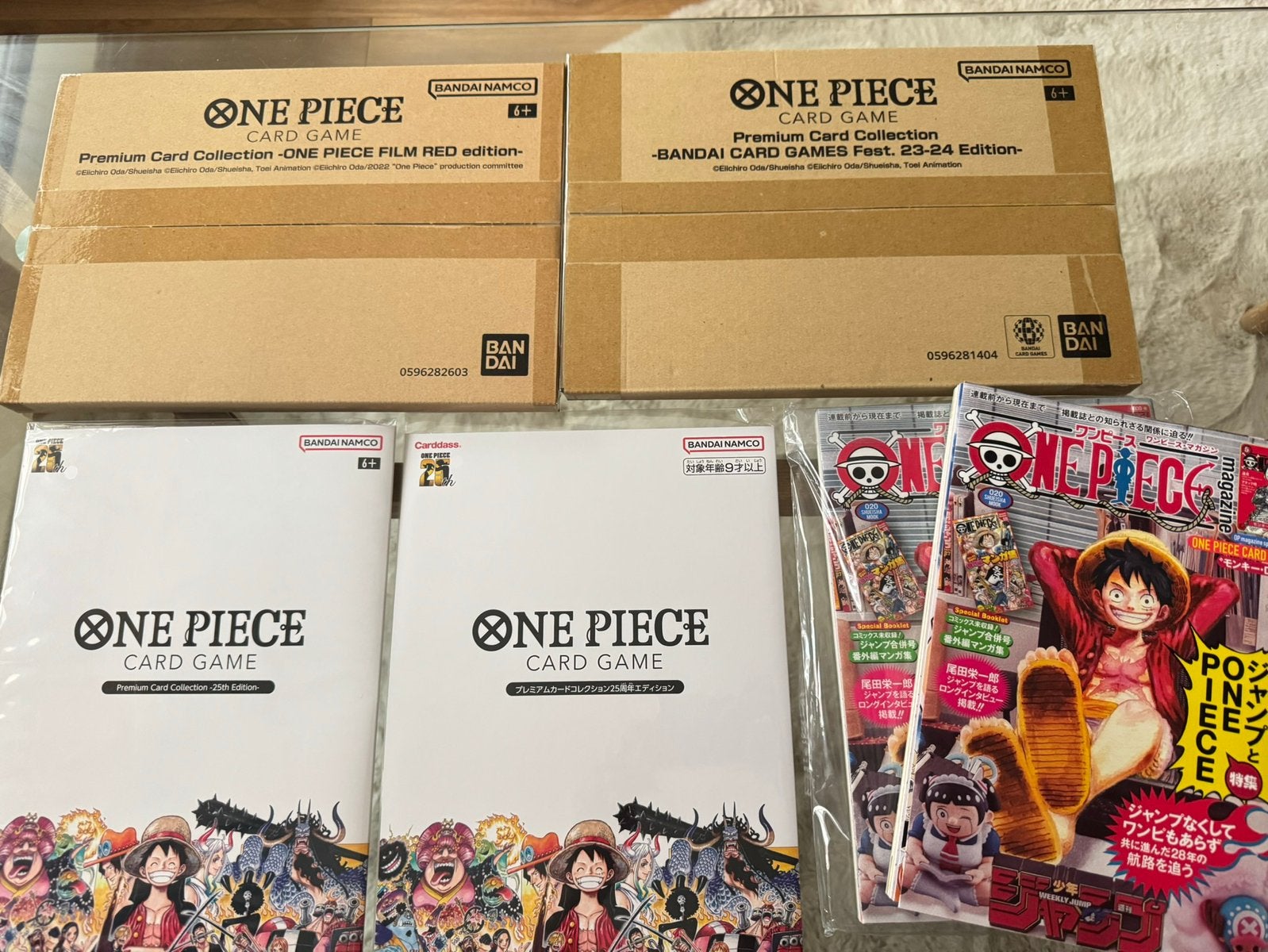 One Piece Card collections, Ophalen of Verzenden, Nieuw, Overige typen, Foil