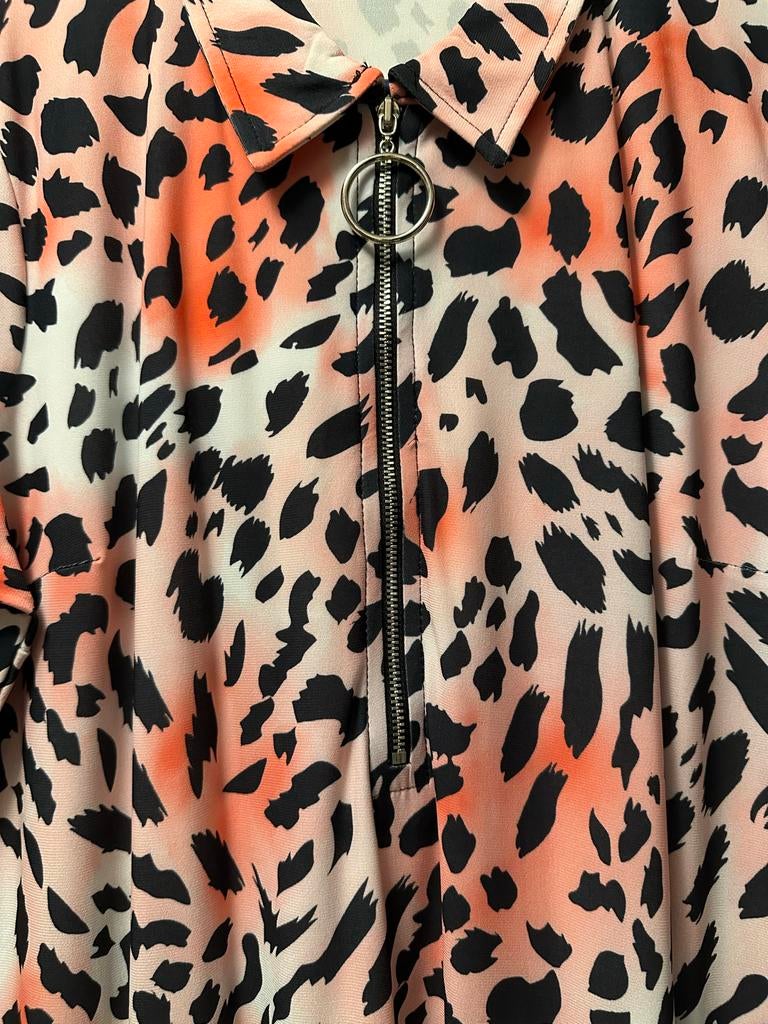 Angelle Milan jurk met rits - Maat M, Maat 38/40 (M), Nieuw, Ophalen of Verzenden, Roze