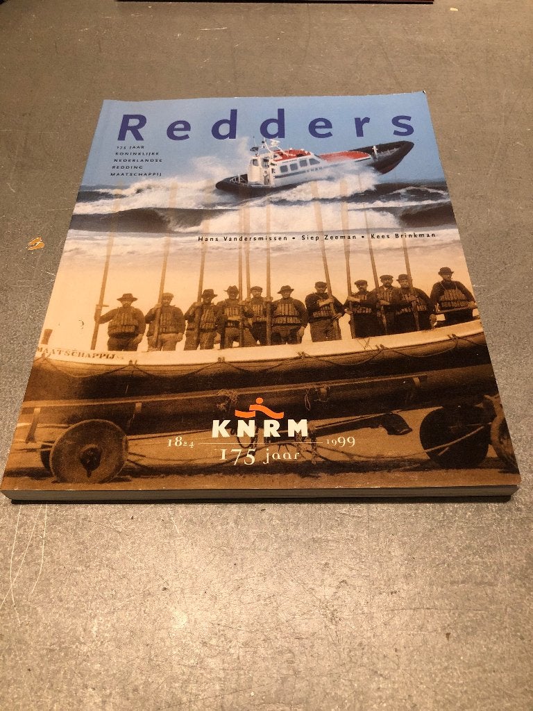 Redders: 175 jaar KNRM - Boek over de reddingsmaatschappij, Verzamelen, Ophalen, Zo goed als nieuw, Motorboot of Zeilboot, Boek of Tijdschrift