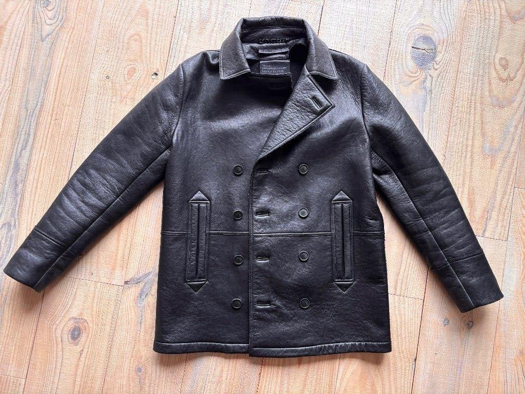 Leren jas (Drykorn) heren, Ophalen of Verzenden, Zo goed als nieuw, Maat 56/58 (XL), Bruin