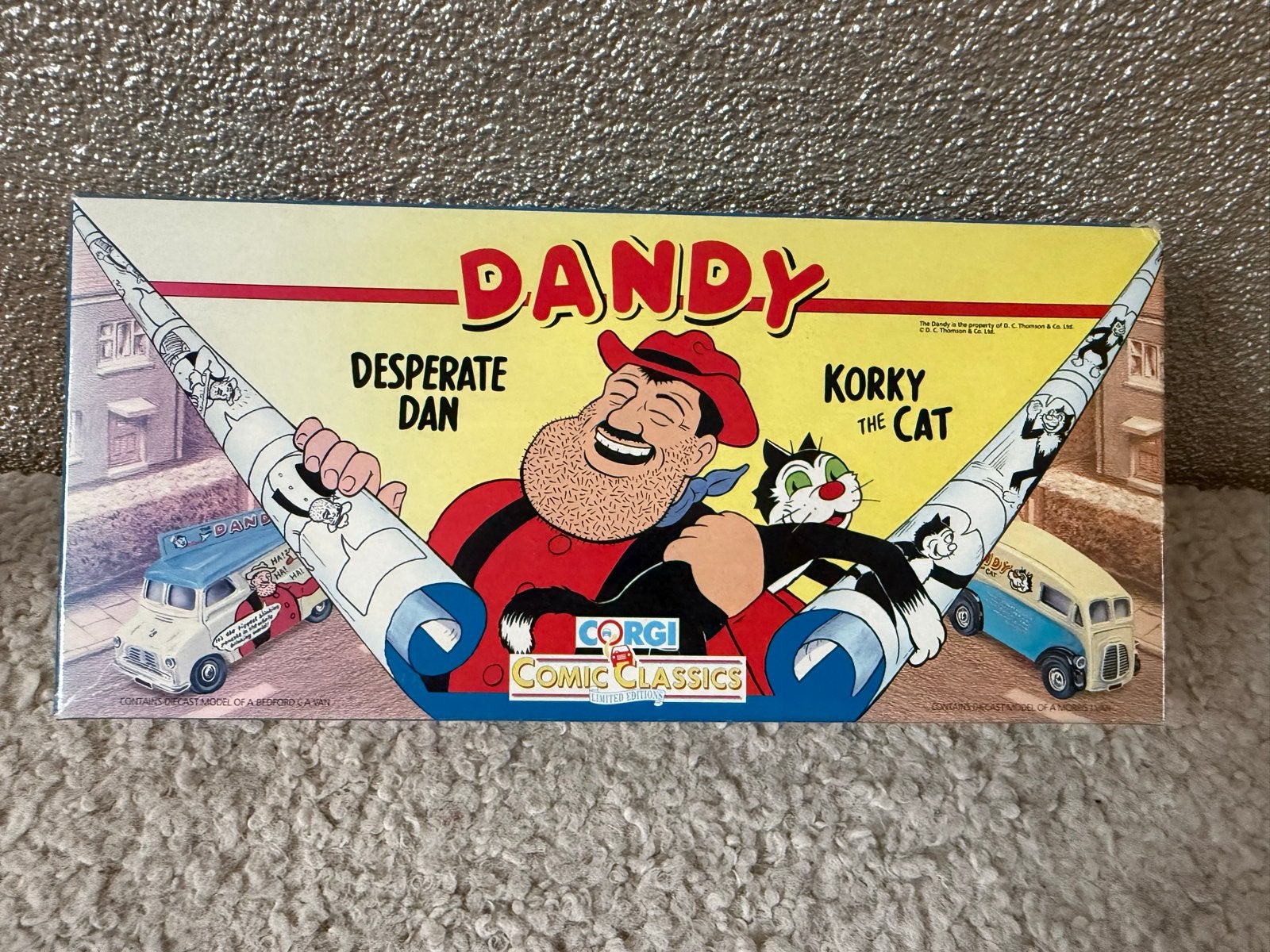 Corgi Comic Classics Dandy Gift Set Limited Edition, Ophalen of Verzenden, Nieuw