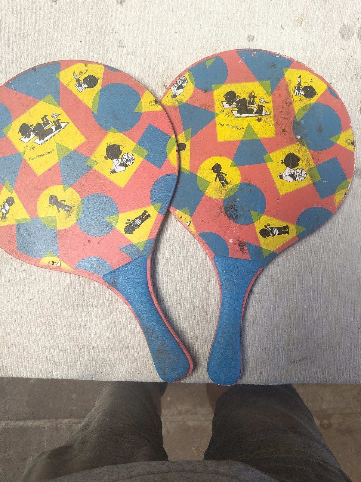 Jip en Janneke tennisrackets, Ophalen of Verzenden, Gebruikt