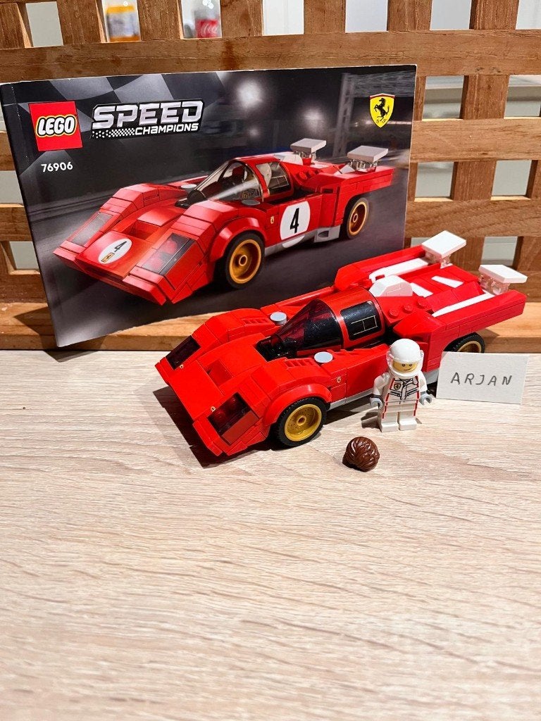Lego Speed champions 76906 1970 Ferrari 512 M, Gebruikt, Lego, Compleet, Complete set