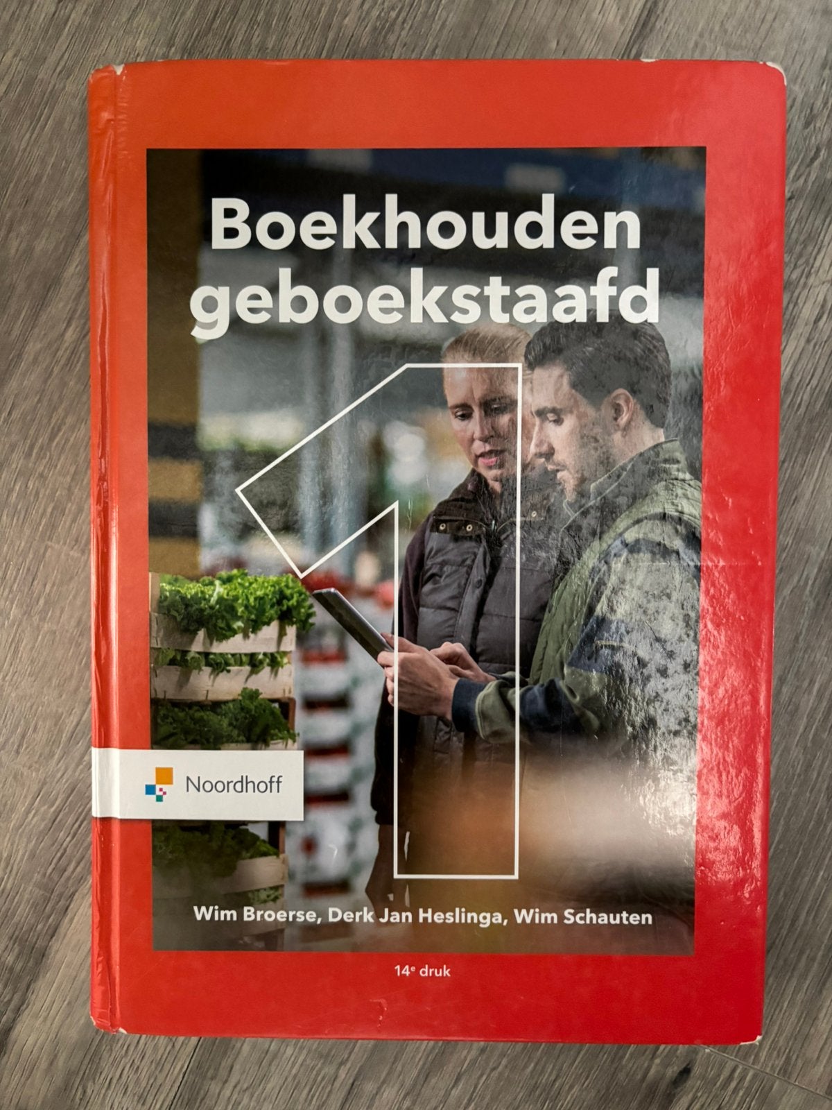 Boekhouden Geboekstaafd 1 - 14e druk, Ophalen of Verzenden, Gamma, Zo goed als nieuw, HBO
