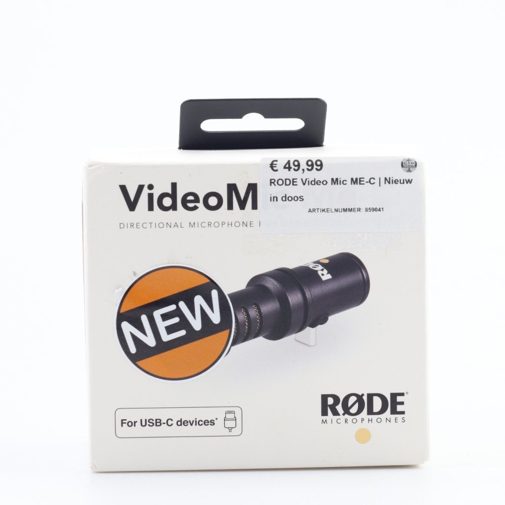 RODE Video Mic ME-C | Nieuw in doos