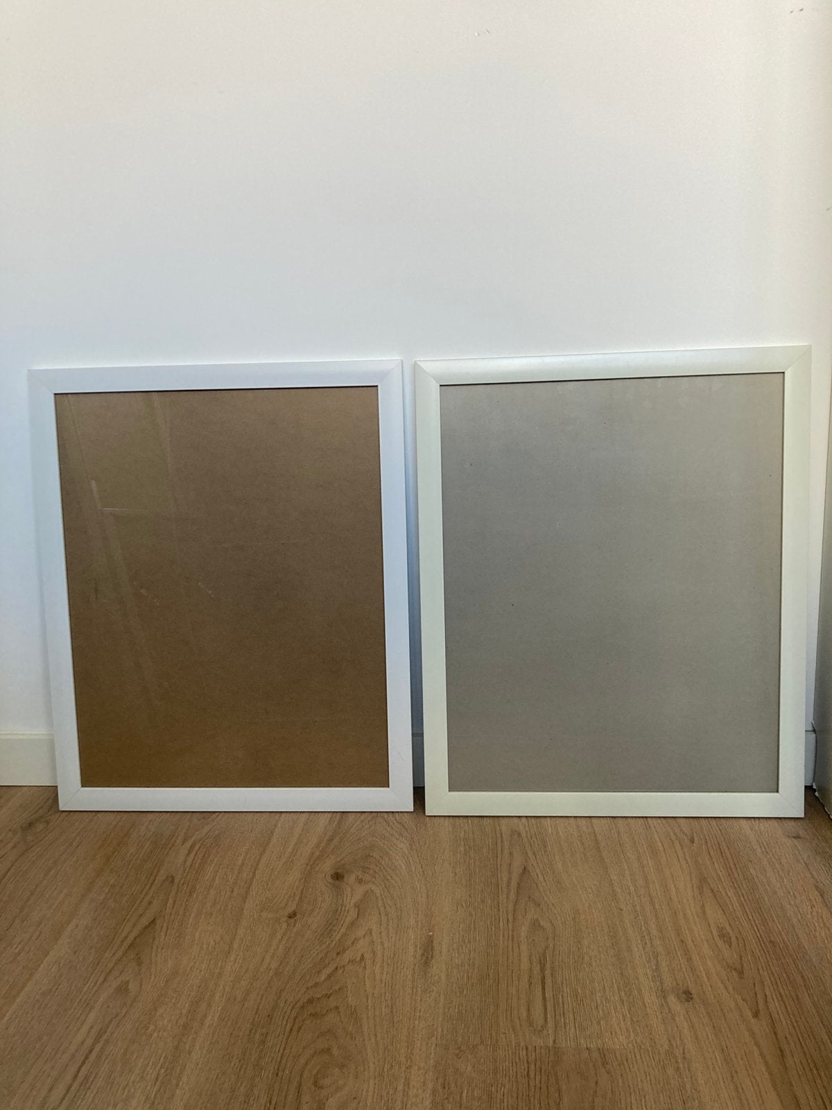 2 foto lijsten 40x50 cm, Ophalen, 50 cm, Zo goed als nieuw, Met glas