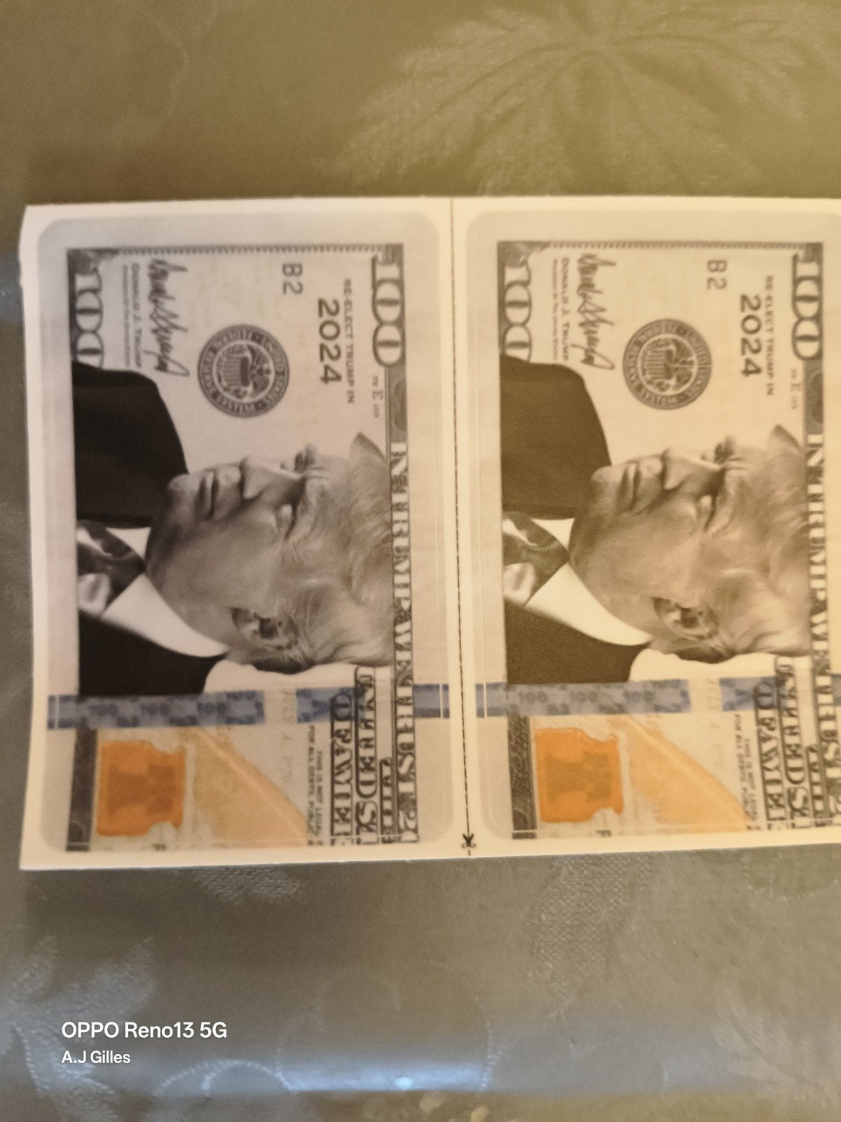 Card Skins voor bankpas - Donald Trump 100 dollar biljet, Ophalen of Verzenden, Nieuw