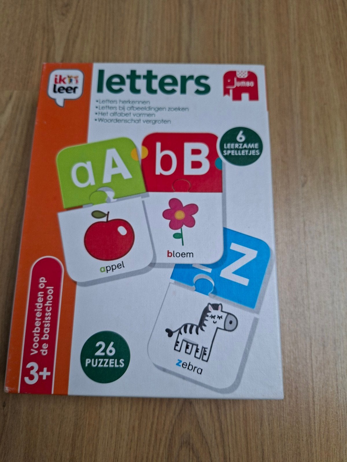 Jumbo Ik leer letters, Kinderen en Baby's, Speelgoed | Educatief en Creatief, Ophalen, Zo goed als nieuw, Taal en Lezen