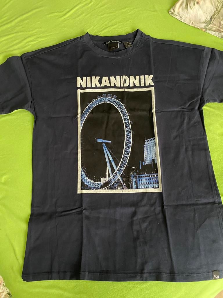 Mooi tshirt van Nik & Nik mt 176, Ophalen of Verzenden, Zo goed als nieuw, Jongen of Meisje, Shirt of Longsleeve