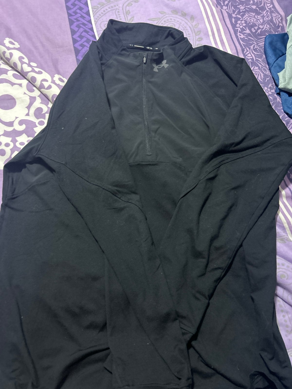 Under Armour sportshirt en korte broek - Maat L, Maat 52/54 (L), Zwart, Ophalen of Verzenden, Zo goed als nieuw