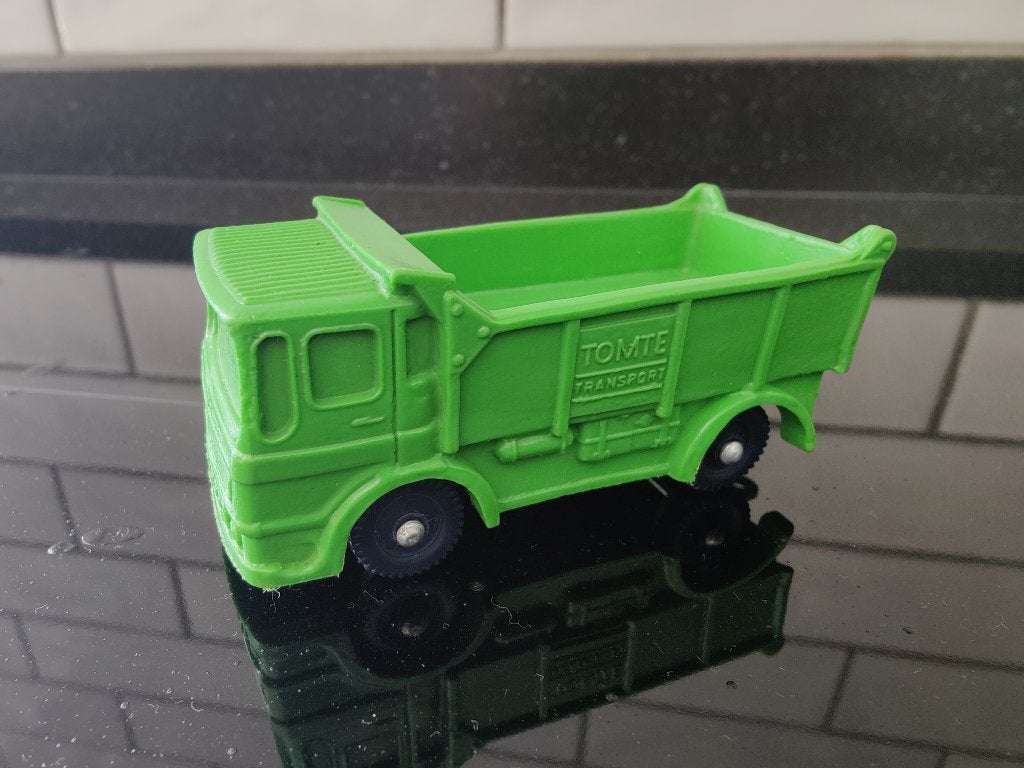 Tomte leyland Bene tomte transport nr 26 Groen, Ophalen of Verzenden, Zo goed als nieuw, Bus of Vrachtwagen, Tomte