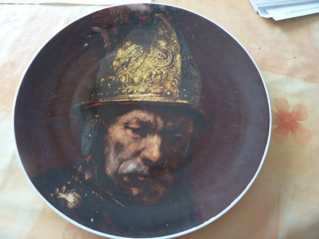 oude schotel wandbord bareuther, Ophalen of Verzenden