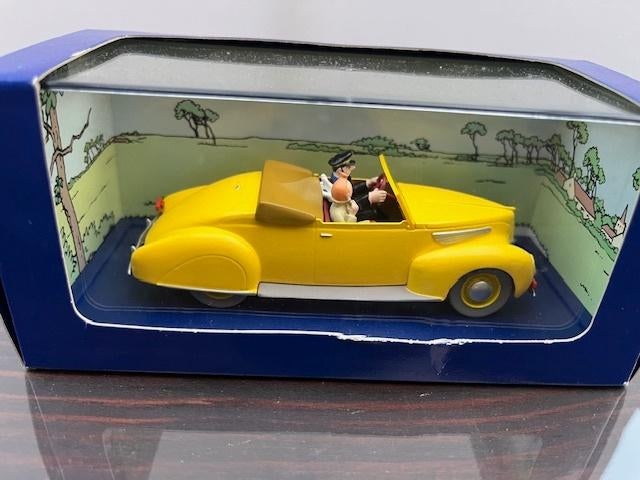 Kuifje auto. Nr. 12 met certificaat Bieden vanaf 20€, Ophalen of Verzenden, Kuifje, Zo goed als nieuw, Beeldje of Figuurtje