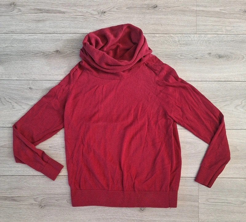 Mexx rode coltrui XXL 44 katoen viscose, Kleding | Dames, Truien en Vesten, Mexx, Maat 46/48 (XL) of groter, Ophalen of Verzenden