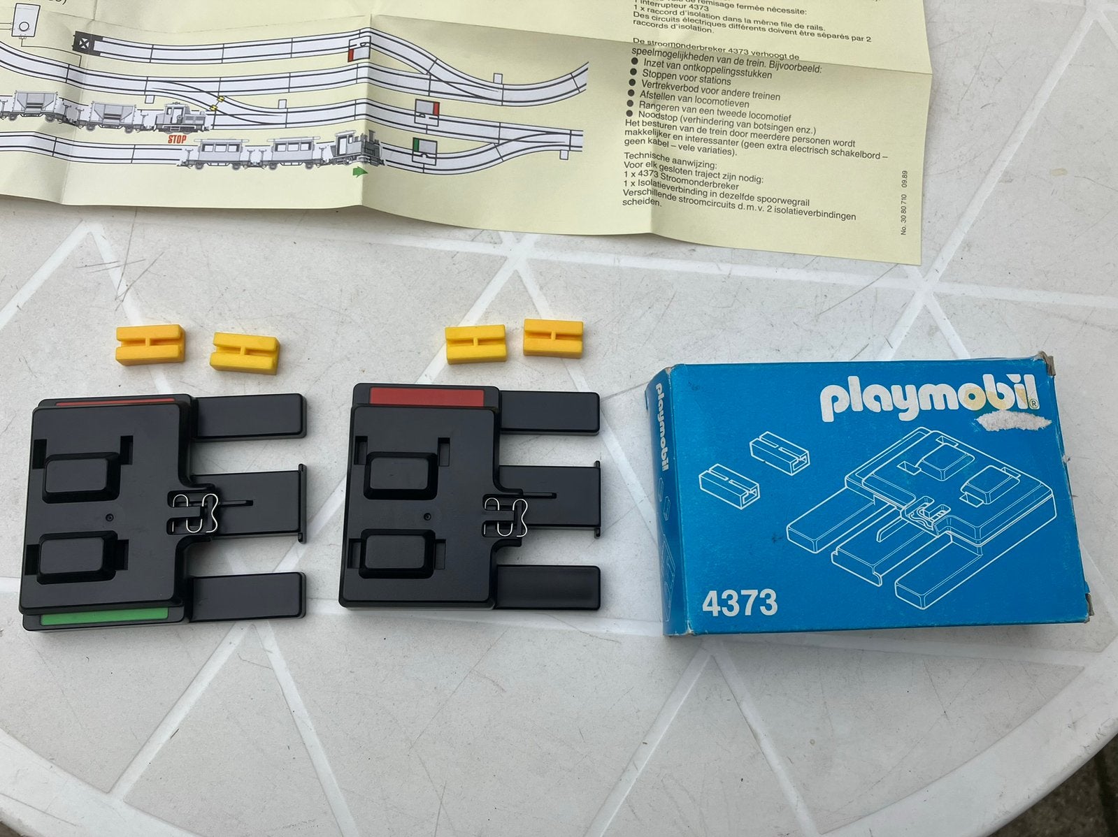(LGB) Play mobil 4373 stroomonderbreking set voor BINNENBAAN, Ophalen of Verzenden, Nieuw, Overige merken