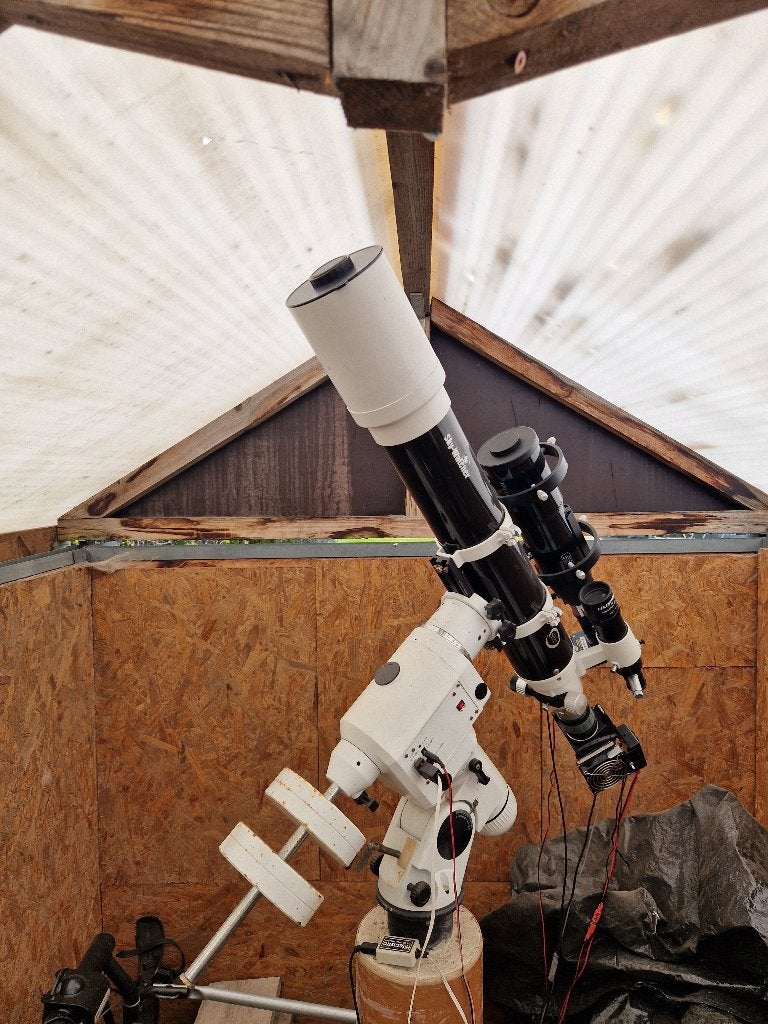 Skywatcher, vixen en lunt telescoop, Audio, Tv en Foto, Optische apparatuur | Telescopen, Ophalen, Gebruikt, Lenzentelescoop (refractor)