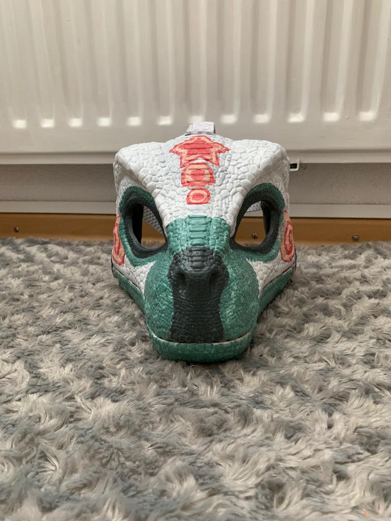 Dinomask pre-made design, Verzenden, Zo goed als nieuw, Accessoires