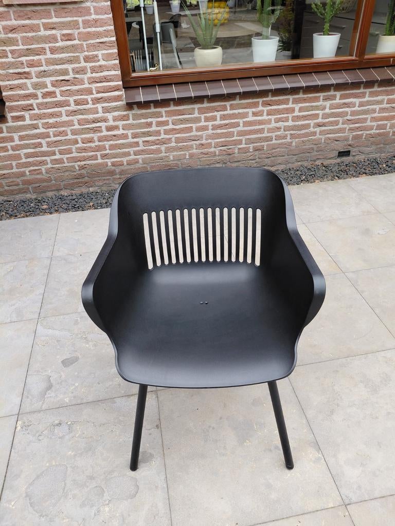 Hartman stoelen zwart 4 stuks, Ophalen