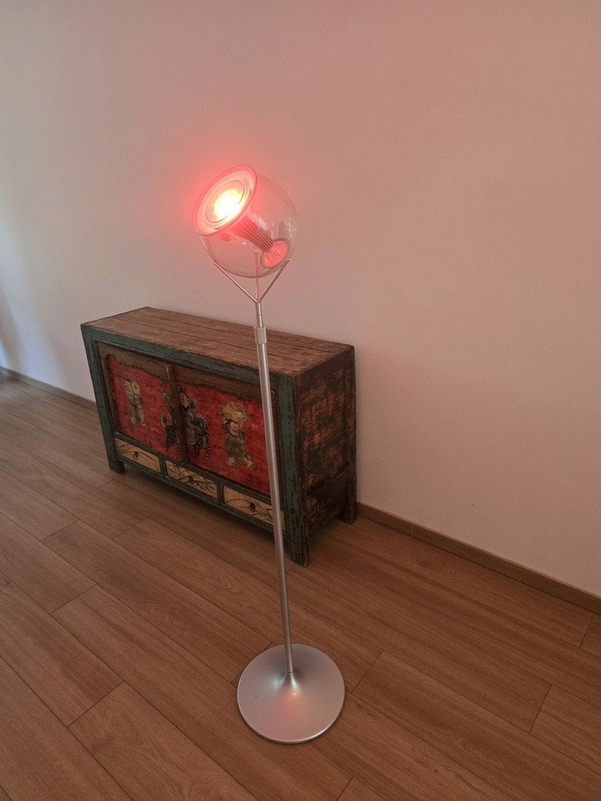 Philips LivingColors GEB2 Vloerlamp - 145-210 cm, Ophalen of Verzenden, Zo goed als nieuw, Glas, 200 cm of meer